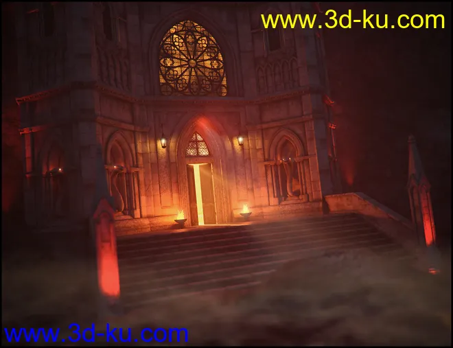 Castillo del Diablo Iray Addon模型的图片8