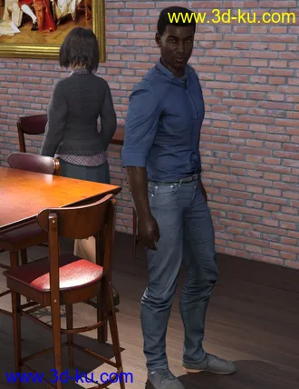 3D打印模型Casual Outfits for Genesis 8 Male(s)的图片