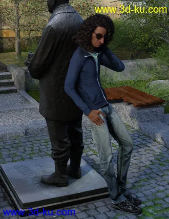 3D打印模型Casual Outfits for Genesis 8 Male(s)的图片