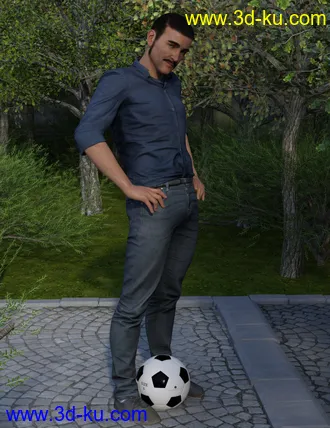 3D打印模型Casual Outfits for Genesis 8 Male(s)的图片