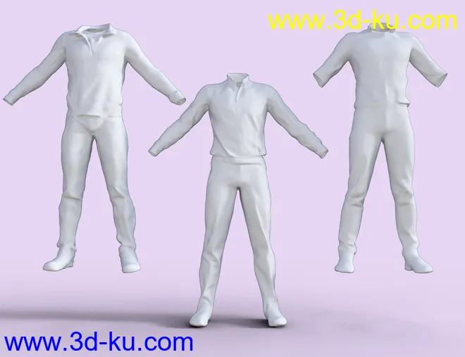Casual Outfits for Genesis 8 Male(s)模型的图片9