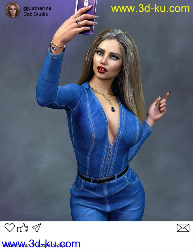 Catherine HD for Genesis 8 Female(s)模型的图片11