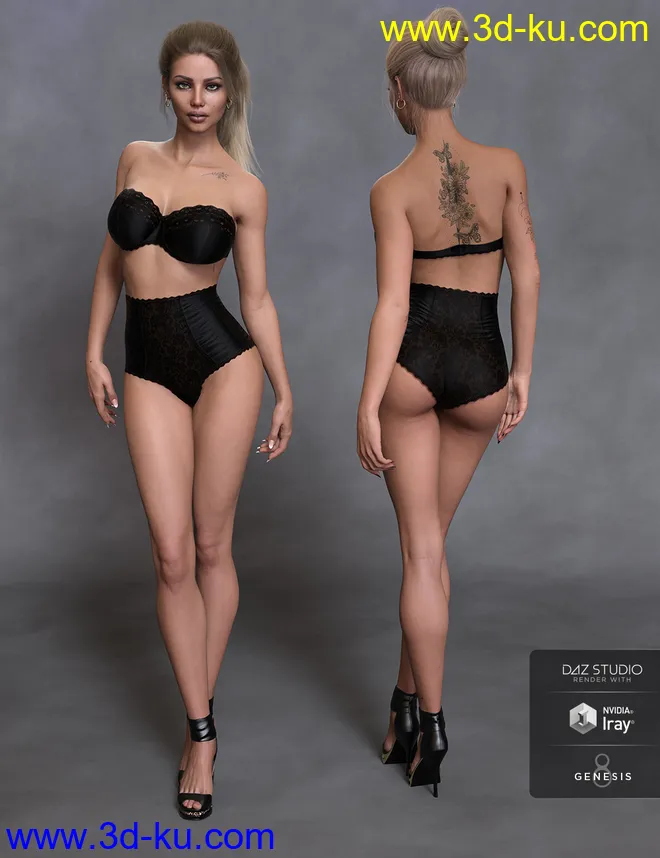 Catherine HD for Genesis 8 Female(s)模型的图片16