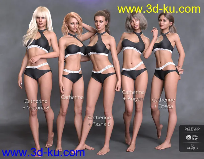 Catherine HD for Genesis 8 Female(s)模型的图片17
