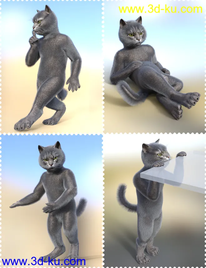 Catoon Poses Vol 1模型的图片10