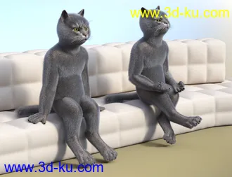 3D打印模型Catoon Poses Vol 1的图片