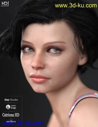 3D打印模型Catriona HD for Genesis 8 Female的图片