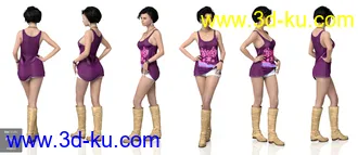 3D打印模型Catriona HD for Genesis 8 Female的图片