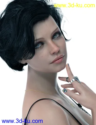 3D打印模型Catriona HD for Genesis 8 Female的图片