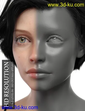 Catriona HD for Genesis 8 Female模型的图片8