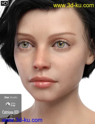 3D打印模型Catriona HD for Genesis 8 Female的图片