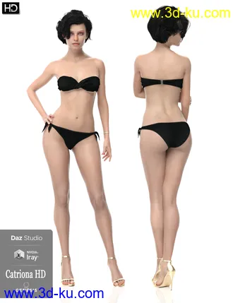 Catriona HD for Genesis 8 Female模型的图片14