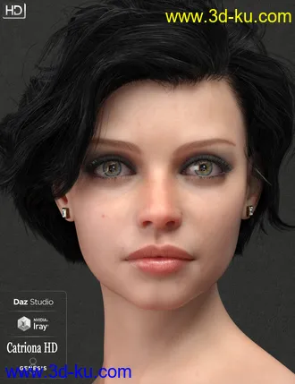 Catriona HD for Genesis 8 Female模型的图片16