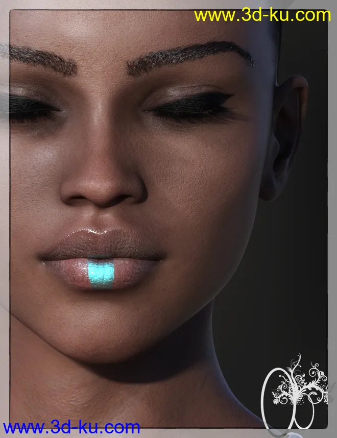 CB Ekua HD for Genesis 8 Female模型的图片4