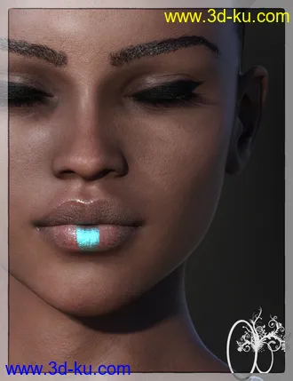 3D打印模型CB Ekua HD for Genesis 8 Female的图片