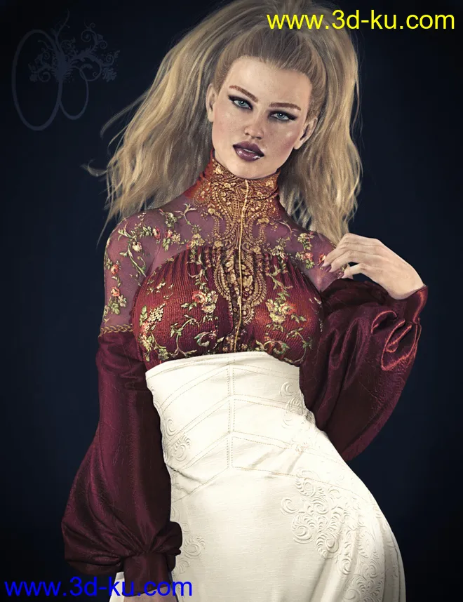 CB Genevieve HD for Genesis 8 Female模型的图片2