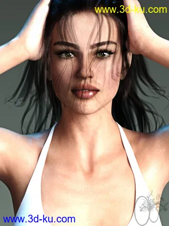 3D打印模型CB Genevieve HD for Genesis 8 Female的图片