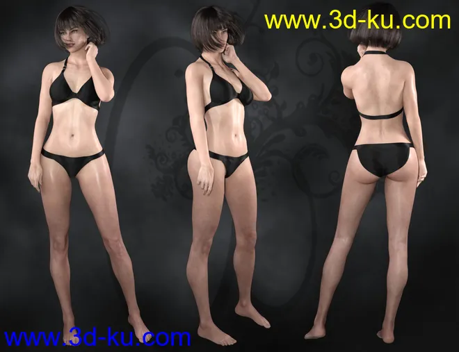 CB Genevieve HD for Genesis 8 Female模型的图片5