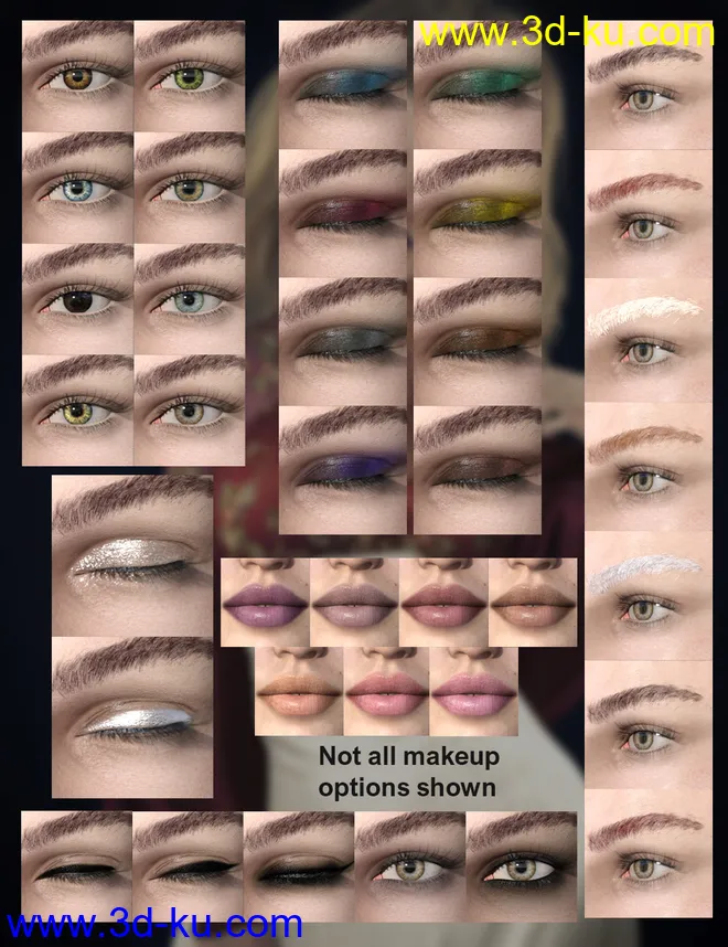 CB Genevieve HD for Genesis 8 Female模型的图片6