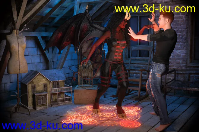 CC Avandrael for Genesis 8 Female模型的图片4