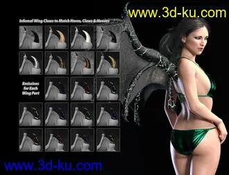 3D打印模型CC Avandrael for Genesis 8 Female的图片