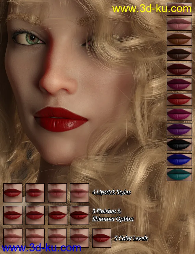 CC Avandrael for Genesis 8 Female模型的图片12