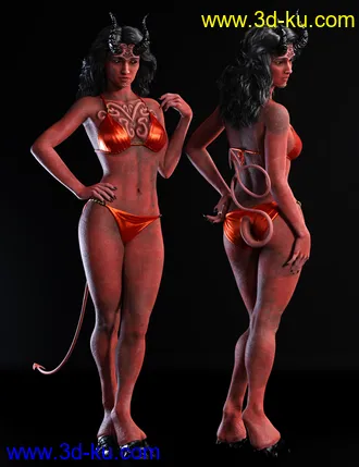 3D打印模型CC Avandrael for Genesis 8 Female的图片