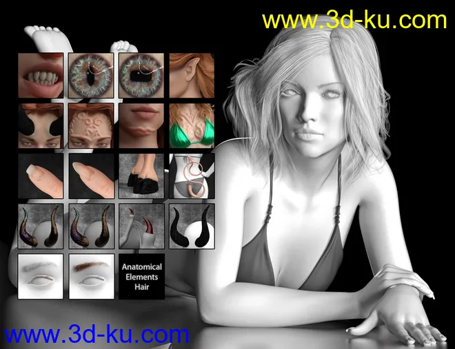 CC Avandrael for Genesis 8 Female模型的图片16