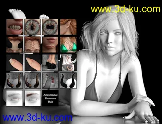 3D打印模型CC Avandrael for Genesis 8 Female的图片