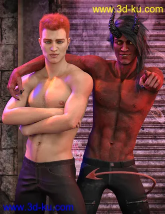 3D打印模型CC Zophael for Genesis 8 Male的图片