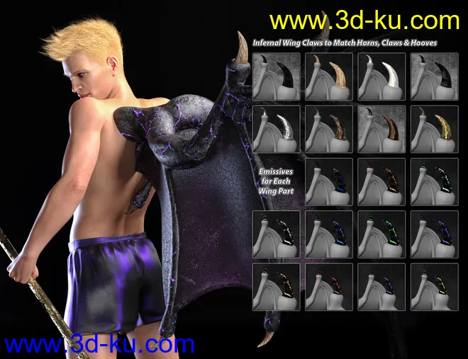 CC Zophael for Genesis 8 Male模型的图片8