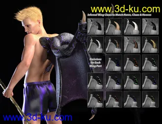 3D打印模型CC Zophael for Genesis 8 Male的图片