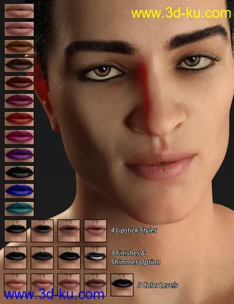 3D打印模型CC Zophael for Genesis 8 Male的图片