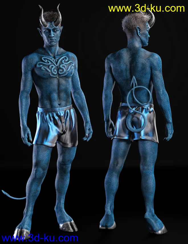 CC Zophael for Genesis 8 Male模型的图片14