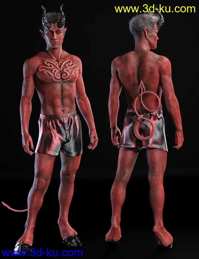 CC Zophael for Genesis 8 Male模型的图片15