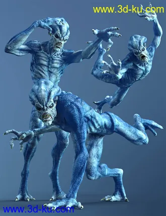 3D打印模型CDI Poses for The Outlander HD and Genesis 8 Male的图片