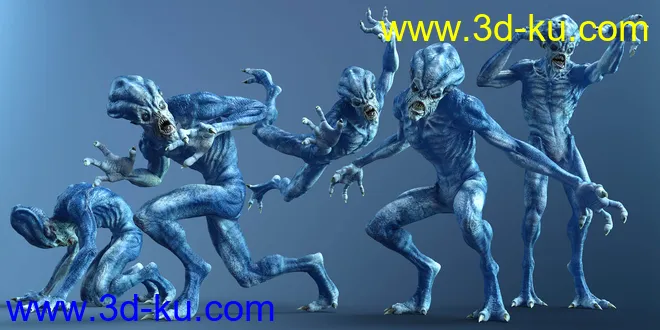 CDI Poses for The Outlander HD and Genesis 8 Male模型的图片2