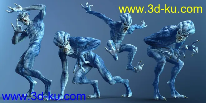 CDI Poses for The Outlander HD and Genesis 8 Male模型的图片5