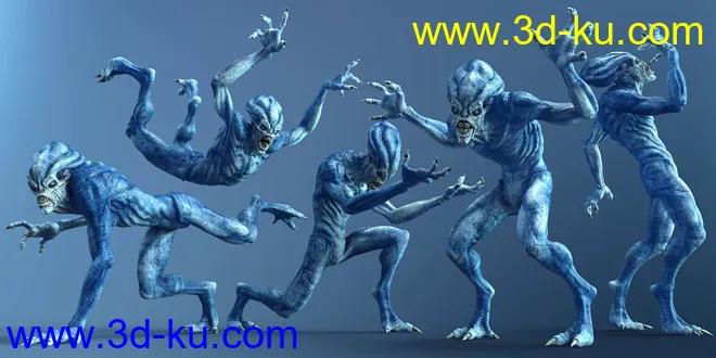 CDI Poses for The Outlander HD and Genesis 8 Male模型的图片6