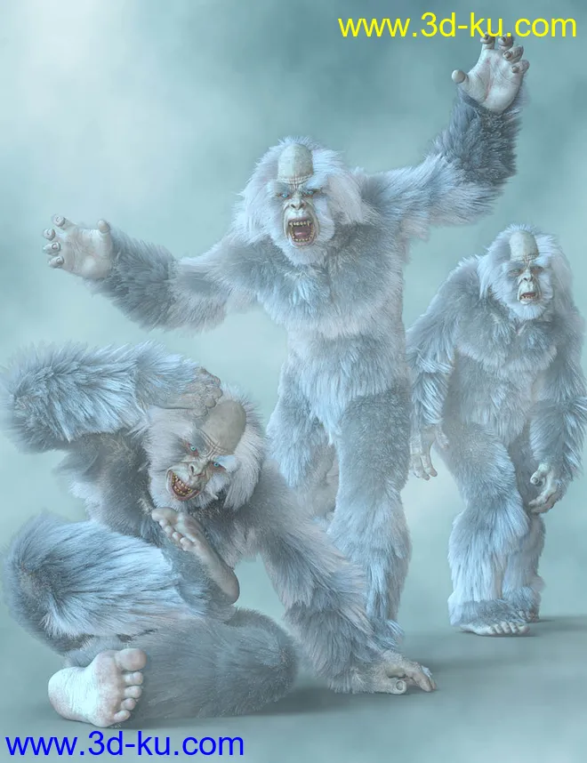 CDI Poses for Yeti HD and Genesis 8 Male模型的图片1