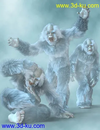 3D打印模型CDI Poses for Yeti HD and Genesis 8 Male的图片