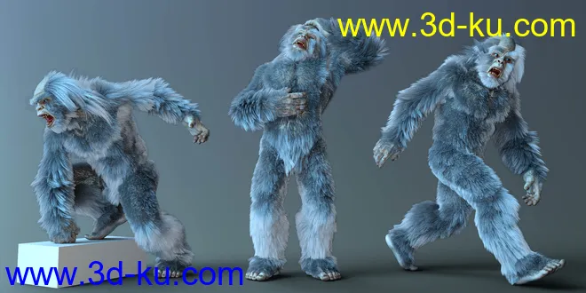 CDI Poses for Yeti HD and Genesis 8 Male模型的图片3