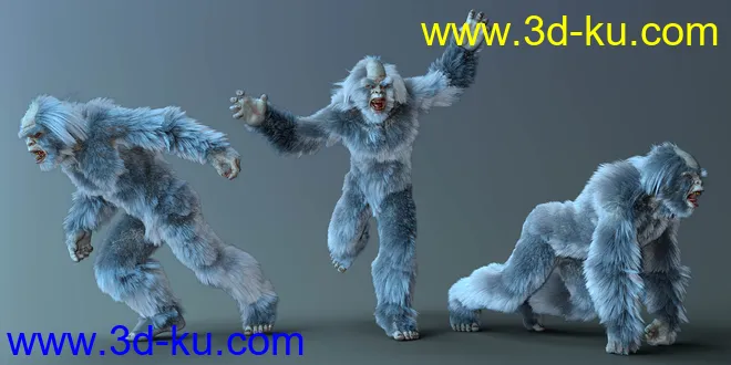 CDI Poses for Yeti HD and Genesis 8 Male模型的图片4