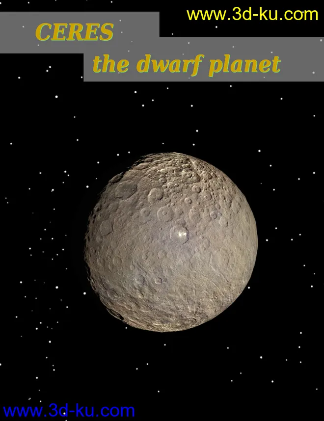 Ceres the Dwarf Planet模型的图片1