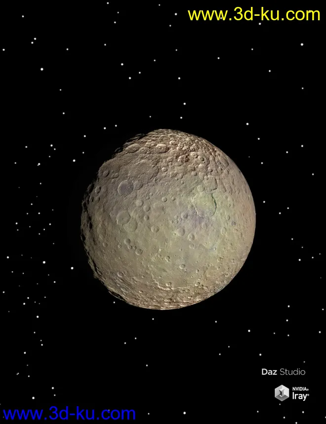 Ceres the Dwarf Planet模型的图片2