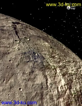 3D打印模型Ceres the Dwarf Planet的图片