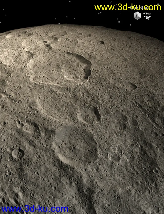 Ceres the Dwarf Planet模型的图片4