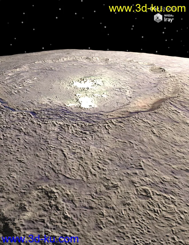 Ceres the Dwarf Planet模型的图片5