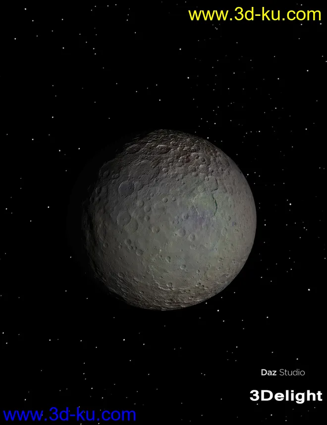 Ceres the Dwarf Planet模型的图片8