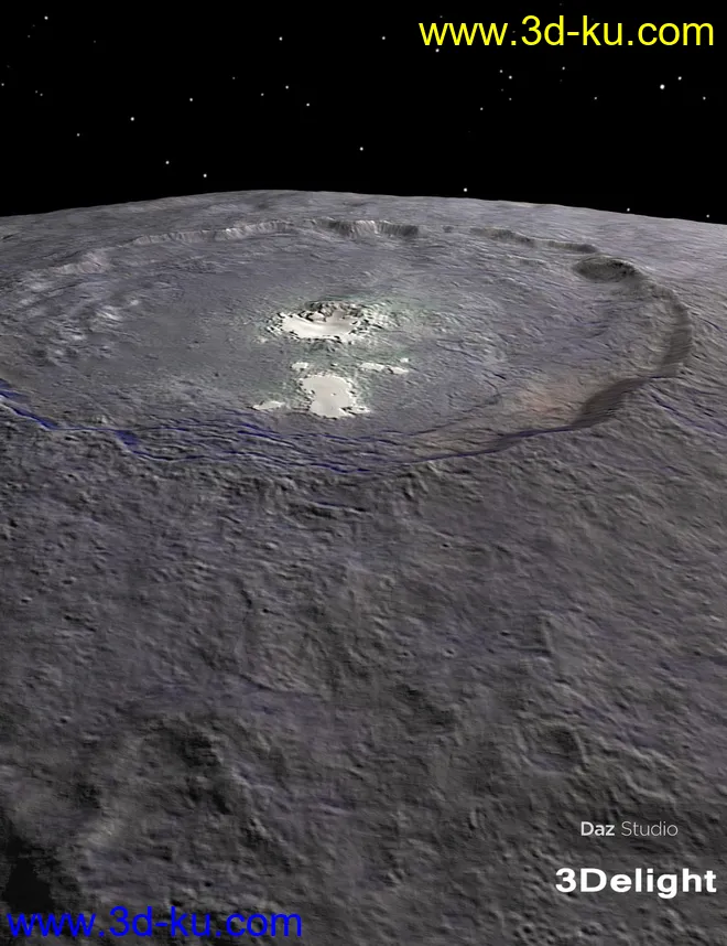 Ceres the Dwarf Planet模型的图片9